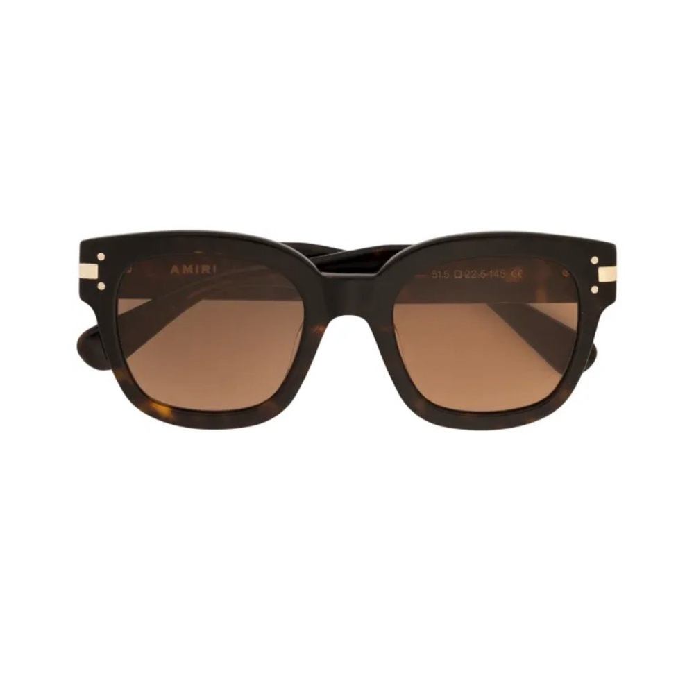 AMIRI Classic Logo Glasses- Brown & tortoise frame